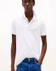 Tommy Hilfiger Erkek  Beyaz Regular    Yaka Polo  T-Shirt