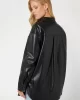 Guess Pu Mareva Shacket Kadın Siyah Ceket W4YL22WF8Q0-JBLK