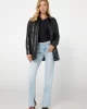 Guess Pu Mareva Shacket Kadın Siyah Ceket W4YL22WF8Q0-JBLK
