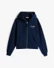 Tommy Hilfiger Kadın Logolu Fermuarlı Sweatshirt
