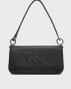 SCULPTED FLAP SHOULDER POUCH
