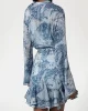 Guess Sıbılla Ls Belt Dress Kadın Mavi Elbise W5RK35WDW82-P7VG