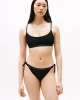 Tommy Hilfiger Kadın Siyah Yan Bağlamalı Bikini Altı