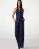 Guess Sıdney Wıde Leg Pant Kadın Beyaz Pantolon 5RGB107254A-FB9B