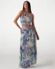 Guess Sl Gaelle Crop Top Kadın Multicolor Büstiyer W5GH74WH9Z2-P7VM