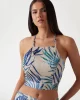 Guess Sl Gaelle Crop Top Kadın Multicolor Büstiyer W5GH74WH9Z2-P7VM