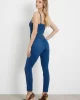 Guess Kadın Kalp Yaka Skinny Jean Mavi Tulum