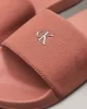 Calvin Klein Kadın  Turuncu Slide Monogram   Terlik