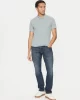 Calvin Klein Erkek  Normal Paça Denim Mavi Kot Pantolon