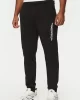Calvin Klein Erkek Şerit Logo Slim Fit Siyah Eşofman Altı