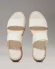 Calvin Klein Kadın Tuval Platform Espadril Terlik