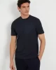 Guess Ss Alphy T-Shırt Erkek Lacivert T-Shirt Z2YI11J1314-DPM