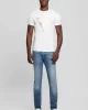 Guess Ss Bsc Chaın Trı Logo Tee Erkek Beyaz T-Shirt M5RI49K9RM1-G011