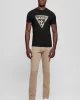 Guess Erkek Siyah Üçgen Logolu T-Shirt