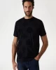 Guess Ss Bsc Guess Peony Prınt Tee Erkek Siyah T-Shirt M5RI46KBW41-JBLK