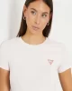 Guess Ss Cn Mını Trıangle Tee Kadın Pembe T-Shirt W2YI44J1314-A60W