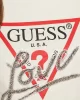 Guess Ss Cn Trıangle Love Tee Kadın Beyaz T-Shirt W5RI10I3Z14-G012