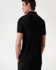 Guess Ss Tech Stretch Polo Erkek Siyah T-Shirt M4YP35KCBM0-JBLK