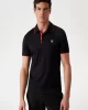 Guess Ss Tech Stretch Polo Erkek Siyah T-Shirt M4YP35KCBM0-JBLK