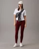 Calvin Klein Kadın Beyaz Regular Fit Logolu Crop T-Shirt