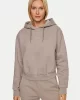 Guess Stacıe Hooded Sweatshırt Kadın Krem Sweatshirt V4BQ00KC5O0-WTDG