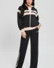 Guess Suzanne Full Zıp Sweatshırt Kadın Siyah Eşofman Üstü V5RQ00KCO72-G1I9