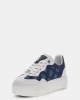 Guess Swole2 Kadın Mavi Sneaker FLPSW2DEN12-BLUE