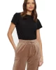 Guess Monıca Ss T-Shırt Kadın Siyah T-Shirt V5RI02KCLG2-P9ZV