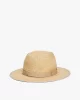 Tommy Hilfiger Kadın Hasır Fedora Şapka