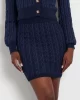 Guess Tıffany Skırt Swtr Kadın Lacivert Etek W4BD0TZ3K40-FB84