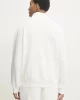 Tommy  Jeans  Erkek Beyaz Fermuarlı Sweatshirt