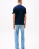 Tommy Jeans Erkek Lacivert Logolu T-Shirt