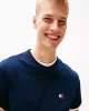 Tommy Jeans Erkek Lacivert Logolu T-Shirt