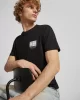 Tommy Hilfiger Erkek  Siyah Logolu T-Shirt