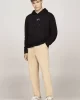 Tommy Jeans Erkek Altın İmza Logolu Kapüşonlu Sweatshirt