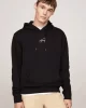 Tommy Jeans Erkek Altın İmza Logolu Kapüşonlu Sweatshirt