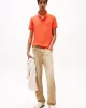 Tommy Hilfiger Erkek   Turuncu Polo T-Shirt