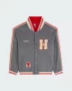 Tommy  Hilfiger  Erkek   Gri Bomber Ceket