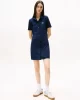 Tommy Hilfiger Kadın  Lacivert Pique Polo Elbise