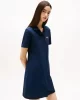 Tommy Hilfiger Kadın  Lacivert Pique Polo Elbise