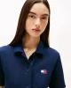 Tommy Hilfiger Kadın  Lacivert Pique Polo Elbise