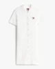 Tommy Hilfiger Kadın  Beyaz Pique Polo Elbise