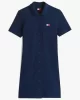 Tommy Hilfiger Kadın  Lacivert Pique Polo Elbise