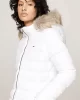 Tommy Jeans Kadın   Kürk Kapüşonlu Mont
