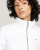 Tommy Jeans Kadın   Kürk Kapüşonlu Mont
