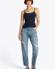Tommy Jeans Kadın Lacivert Essential Askılı Crop Üst