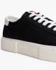 Tommy Hilfiger Kadın Siyah Kanvas Platform Sneaker