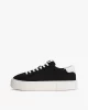 Tommy Hilfiger Kadın Siyah Kanvas Platform Sneaker