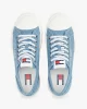 Tommy Hilfiger Kadın Mavi Platform Tabanlı Kanvas Sneaker