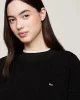 Tommy Jeans Teddy Polar Büyük Boy Sweatshirt